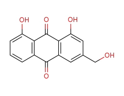 1,8-dihydroxy-3-hydroxymethyl-9,10-anthracenedione