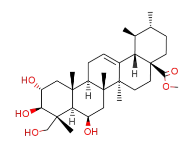methyl 2α,3β,6β,23-tetrahydroxyurs-12-en-28-oate