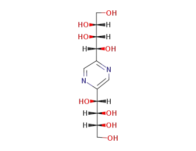 (1R,1'R,2S,2'S,3R,3'R)-1,1'-(2,5-pyrazine)-bis-1,2,3,4-butanetetraol