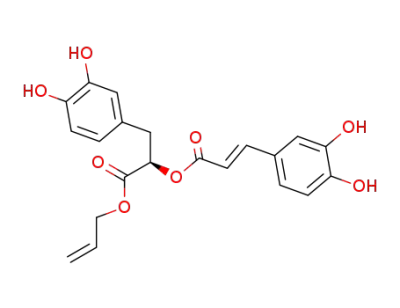 (E)-3-(3,4-Dihydroxy-phenyl)-acrylic acid (R)-1-allyloxycarbonyl-2-(3,4-dihydroxy-phenyl)-ethyl ester